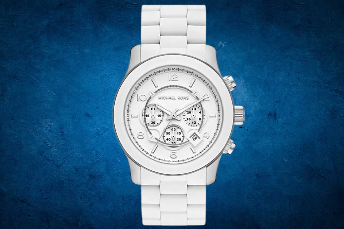 How to clean white Michael Kors watch strap